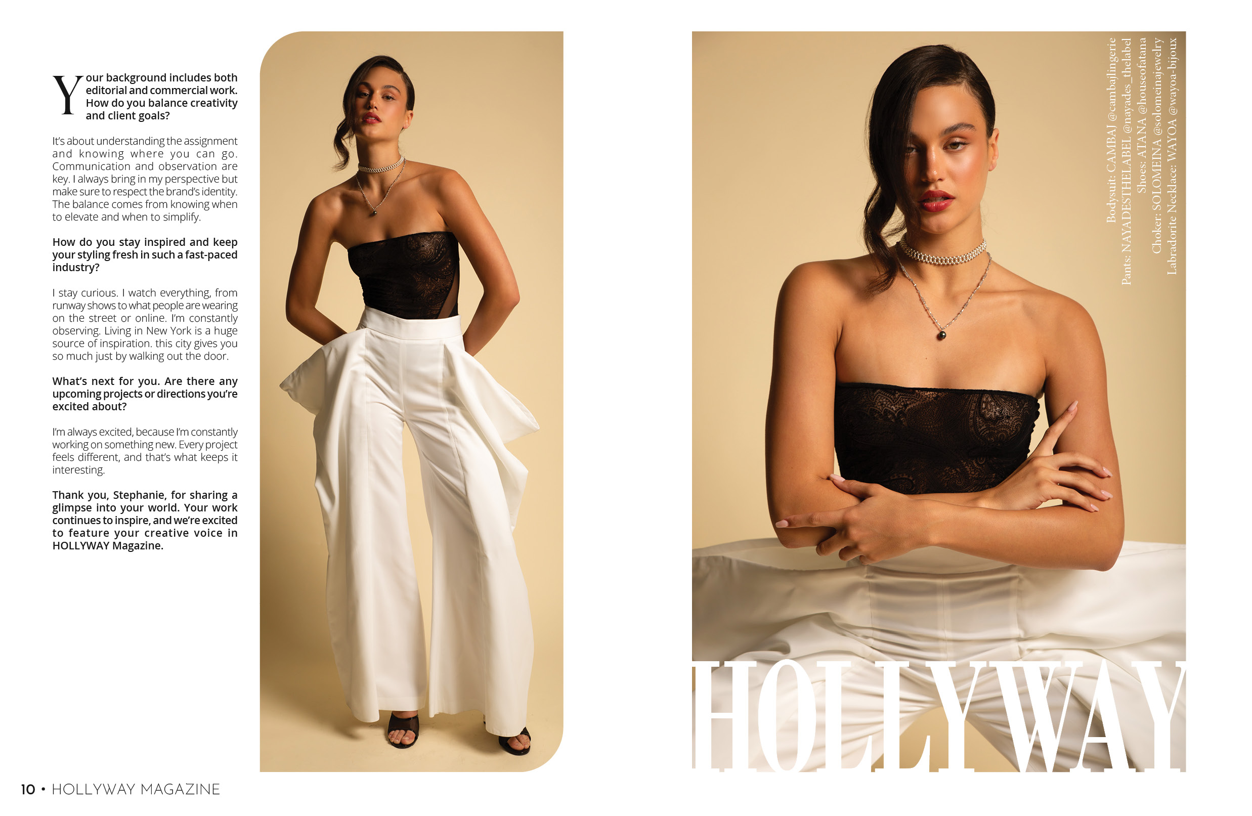 HOLLYWAY mag issue 287 spread 6